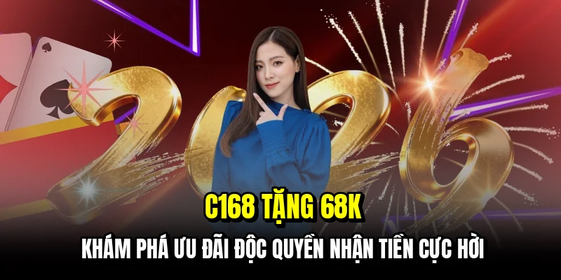 C168 Tặng 68K - Hướng Dẫn Lấy Tiền Thưởng Chỉ Trong Một Phút 4 C168 tặng 68K - Khám phá ưu đãi độc quyền nhận tiền cực hời